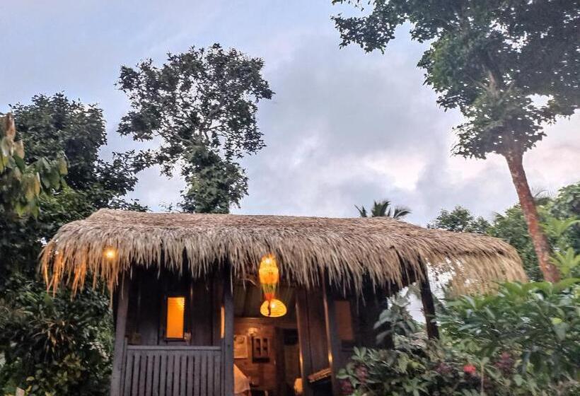 חדר סטנדרט נוף לגינה, Sarinbuana Eco Lodge