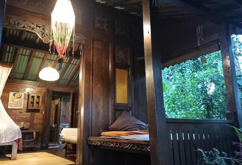 חדר סטנדרט נוף לגינה, Sarinbuana Eco Lodge