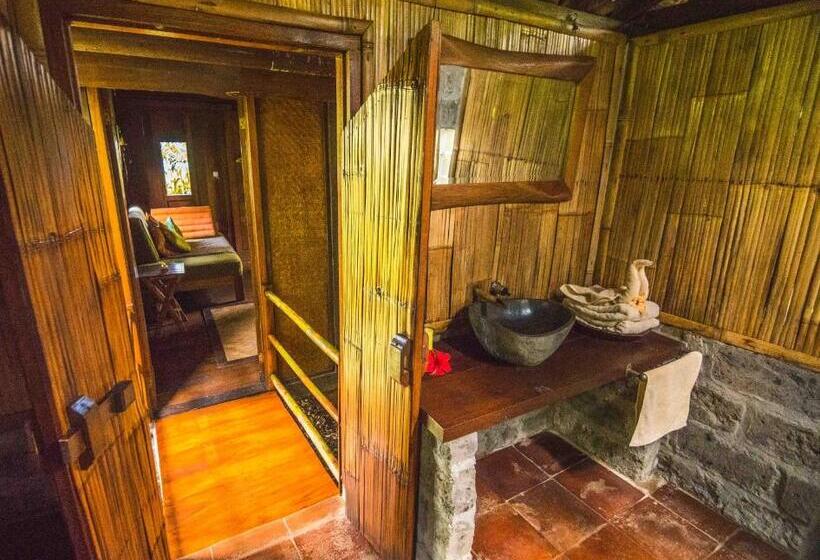 חדר סטנדרט נוף לגינה, Sarinbuana Eco Lodge