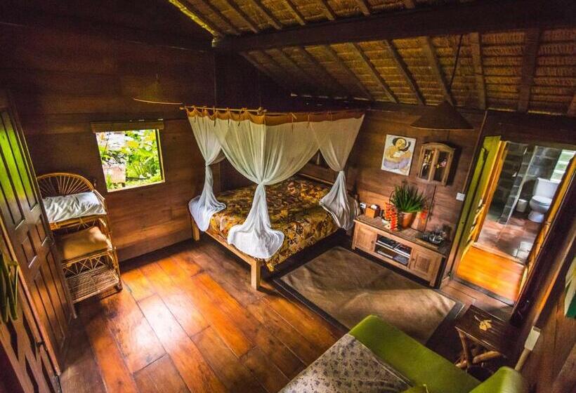 חדר סטנדרט נוף לגינה, Sarinbuana Eco Lodge