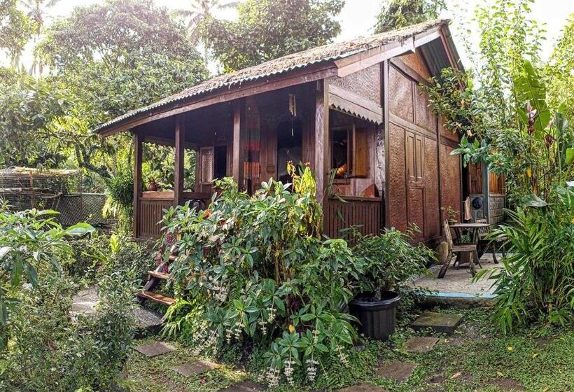 חדר סטנדרט נוף לגינה, Sarinbuana Eco Lodge