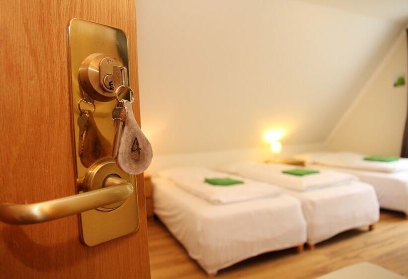 اتاق استاندارد چهارنفره با سرویس بهداشتی مشترک, Olga Guesthouse