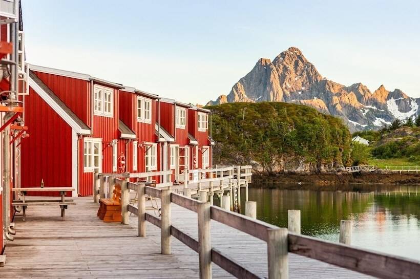 Хижина, Nyvågar Rorbuhotell By Classic Norway Hotels