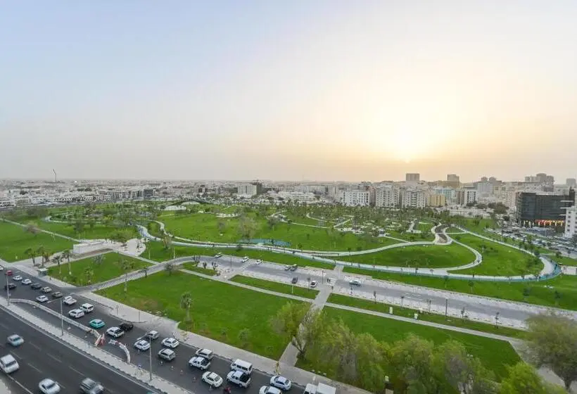 استودیو استاندارد با چشم‌انداز باغ, Al Mansour Suites