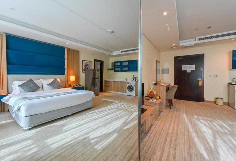 استودیو استاندارد با چشمانداز باغ, Al Mansour Suites