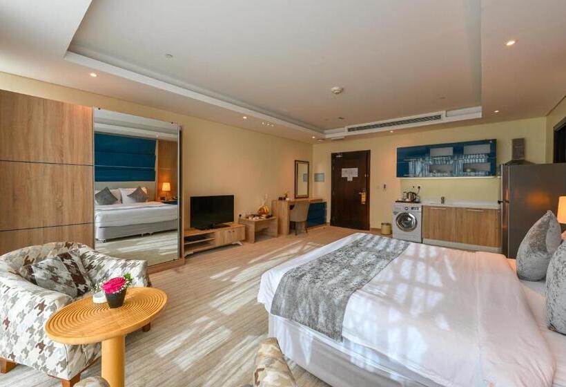 استودیو استاندارد با چشمانداز باغ, Al Mansour Suites