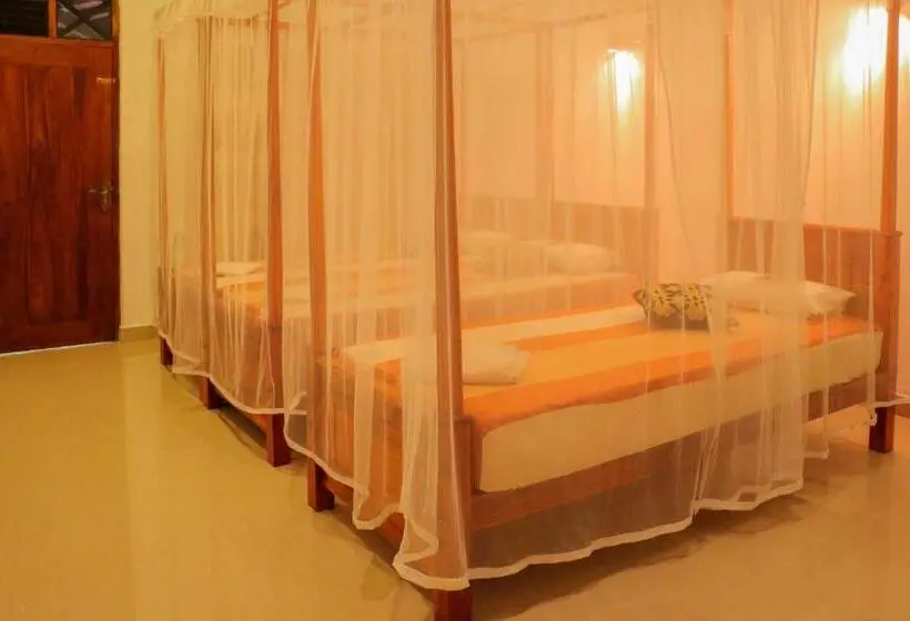エアコンなしのトリプルスタンダードルーム, La Safari Inn Tissamaharama