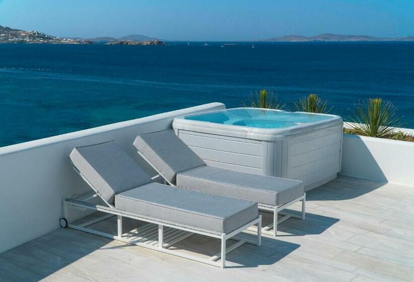 バスタブ付きスタンダードルーム, Mykonos Riviera Hotel & Spa, A Member Of Small Luxury Hotels Of The World