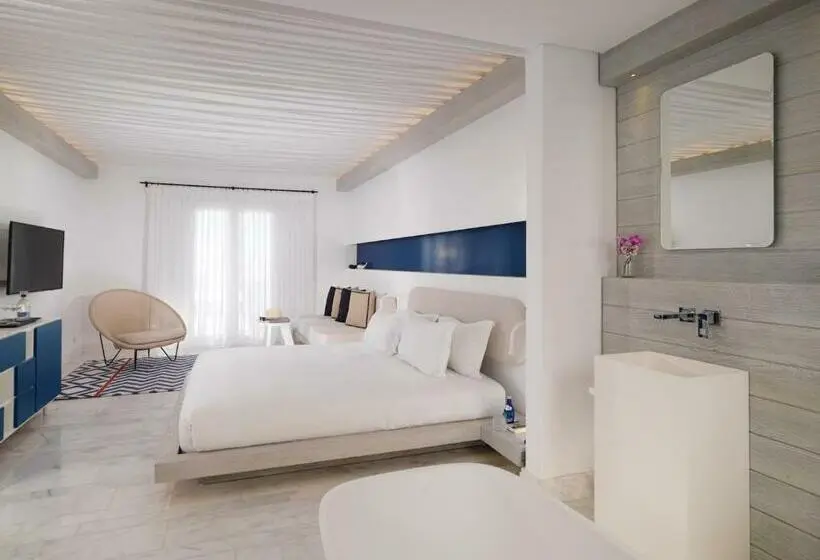 Standard-huone Poreallas, Mykonos Riviera Hotel & Spa, A Member Of Small Luxury Hotels Of The World