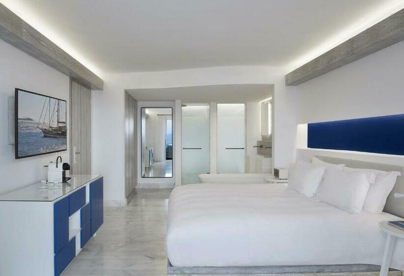 バスタブ付きスタンダードルーム, Mykonos Riviera Hotel & Spa, A Member Of Small Luxury Hotels Of The World