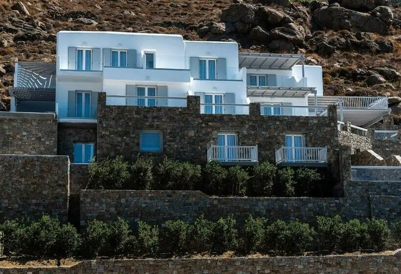 Villa 1 Makuuhuone, Mykonos Riviera Hotel & Spa, A Member Of Small Luxury Hotels Of The World