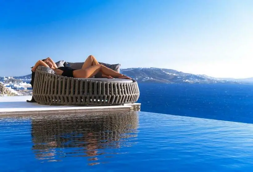 Villa 1 Makuuhuone, Mykonos Riviera Hotel & Spa, A Member Of Small Luxury Hotels Of The World