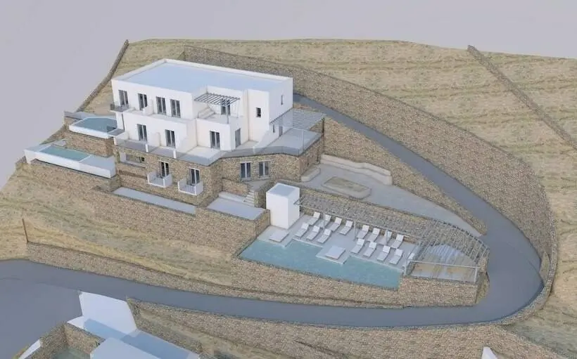 Villa 1 Makuuhuone, Mykonos Riviera Hotel & Spa, A Member Of Small Luxury Hotels Of The World
