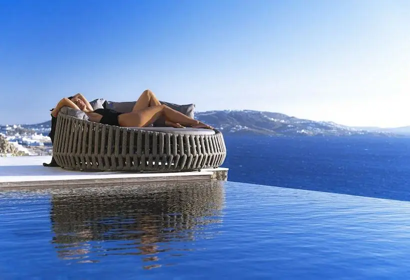 Villa 1 Makuuhuone, Mykonos Riviera Hotel & Spa, A Member Of Small Luxury Hotels Of The World
