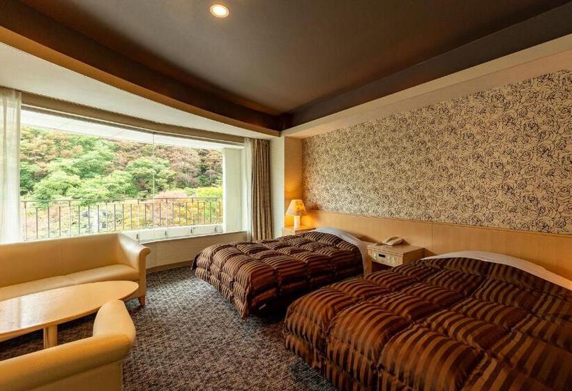 غرفة سوبيريور, Ooedo Onsen Monogatari Higashiyama Grand