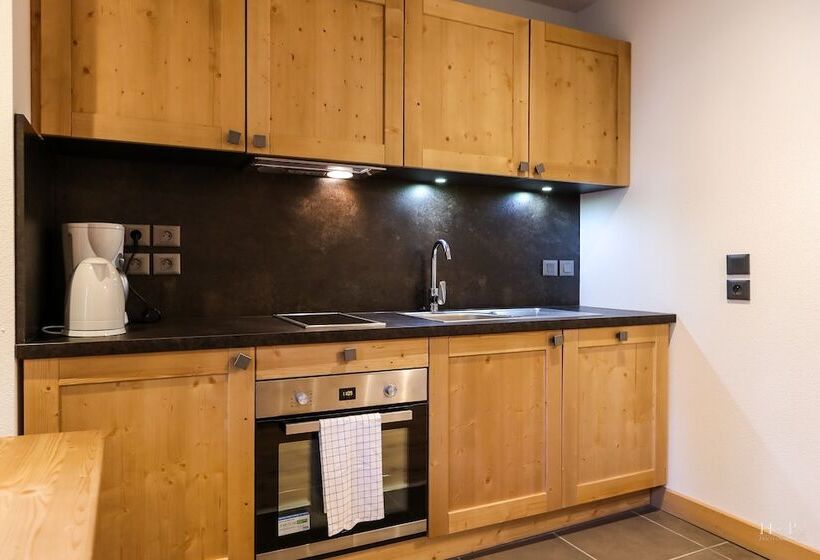 آپارتمان 1 خوابه, Terresens Les Fermes Du Mont Blanc