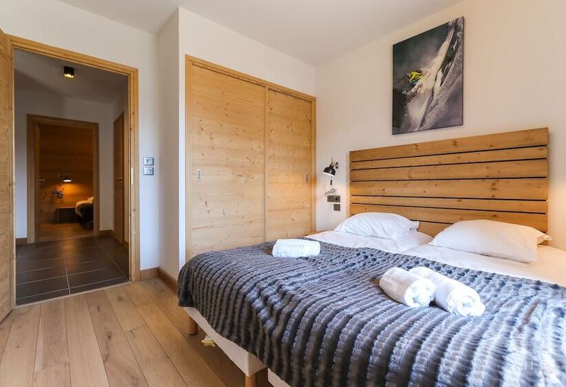 Апартаменты 2 Спальни, Terresens   Les Fermes Du Mont Blanc