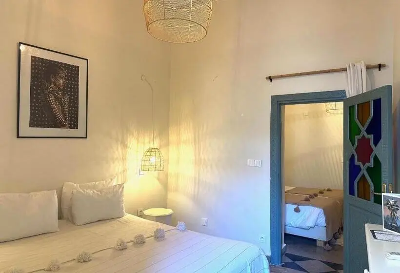 Superior Neljän Hengen Huone, Riad Ksar Fawz & Spa