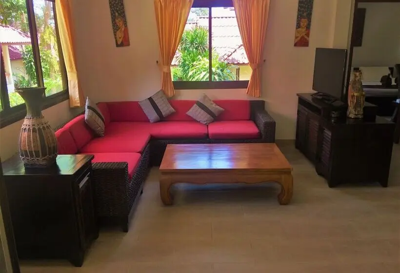 ２ベッドルームのスーペリアビラ, Chor Chang Villa Resort