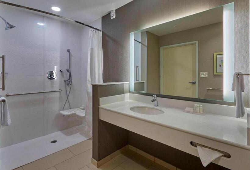 带大床的标准间, Fairfield Inn & Suites By Marriott Grand Mound Centralia