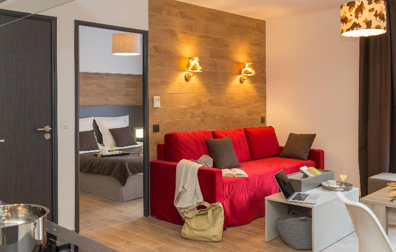 带2个卧室的公寓, Residence Prestige Odalys Isatis