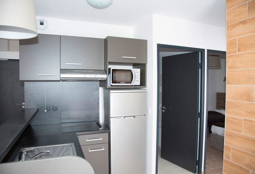 침실 1개 아파트, Residence Prestige Odalys Isatis
