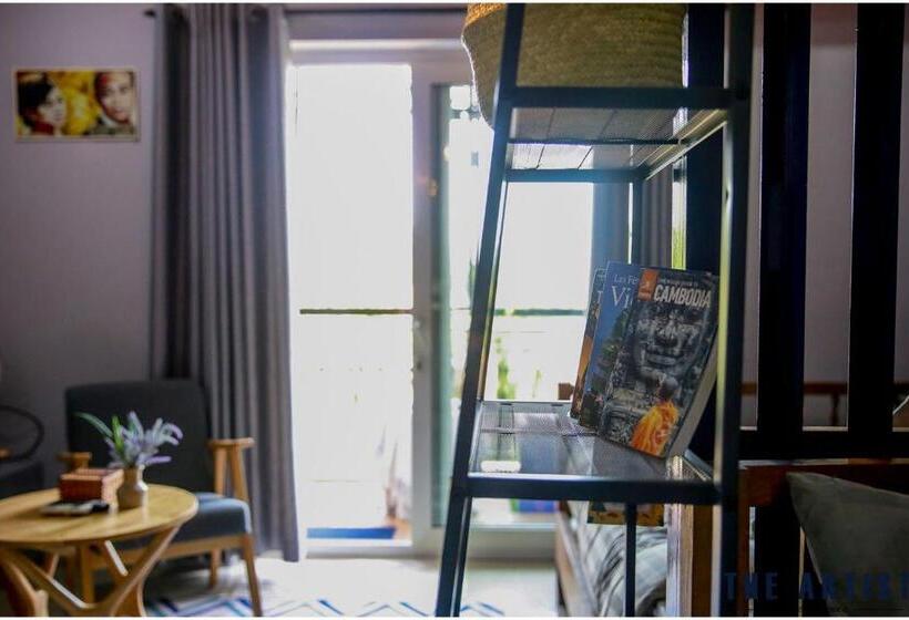 חדר דלוקס עם מרפסת, The Artist Residence