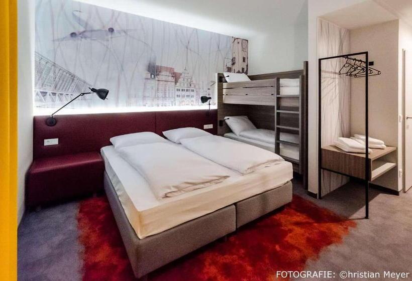 חדר סטנדרט עם מיטת קומתיים, Campanile Leipzighalle Airport