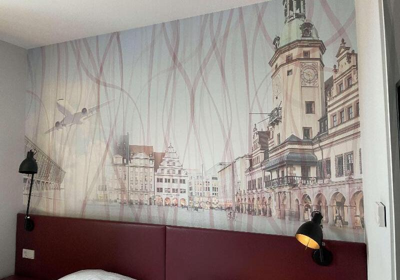 חדר סטנדרט עם מיטת קומתיים, Campanile Leipzighalle Airport