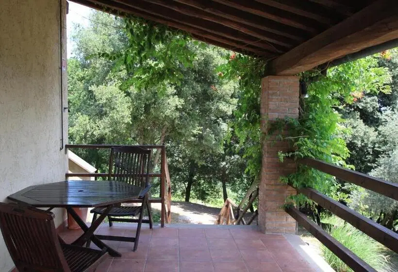テラス付き１ベッドルームアパートメント, Agriturismo Boschi Di Montecalvi