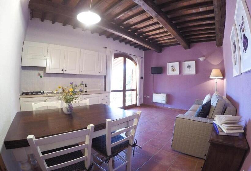 テラス付き１ベッドルームアパートメント, Agriturismo Boschi Di Montecalvi