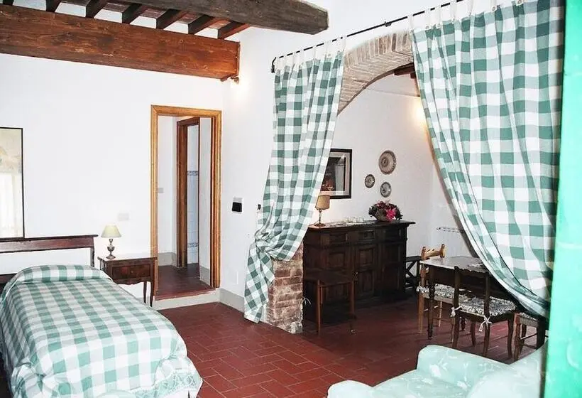 آپارتمان 1 خوابه همکف, Villa Albergotti