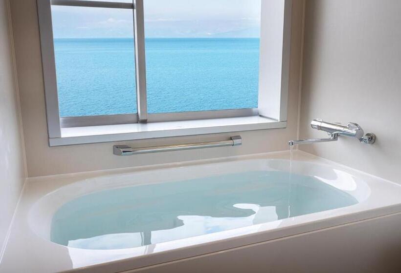 带观景的标准间, Kamenoi Hotel Hikone