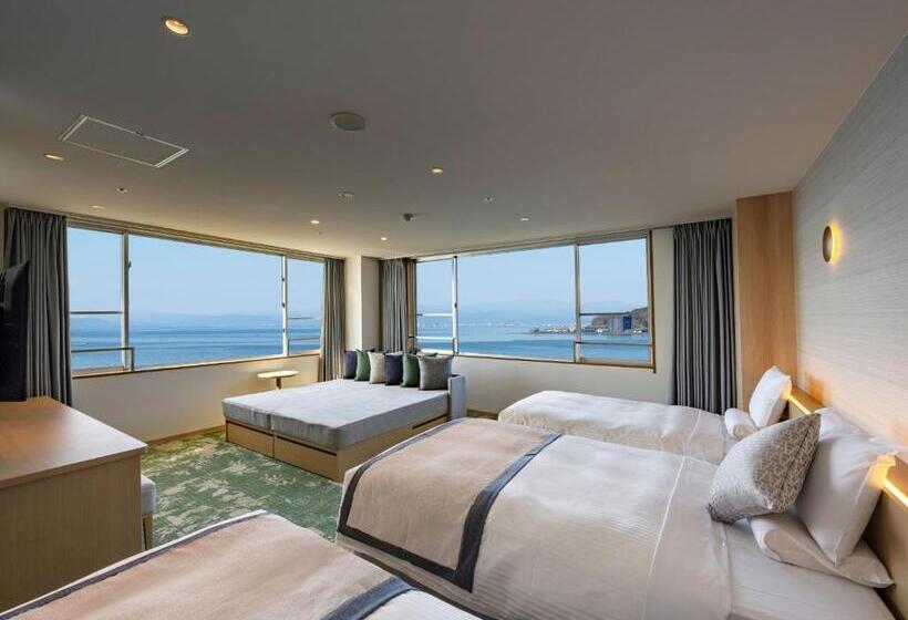 带观景的豪华间, Kamenoi Hotel Hikone