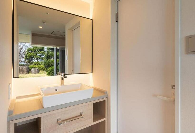 带景观的三人标准房间, Kamenoi Hotel Hikone