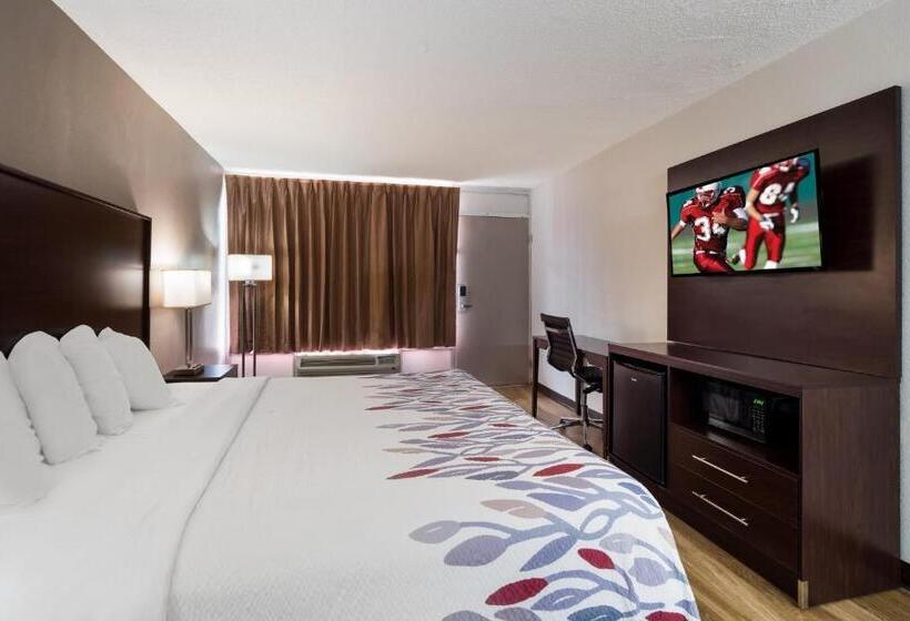 キングサイズベッドのデラックスルーム, Red Roof Inn Columbia, Sc Airport