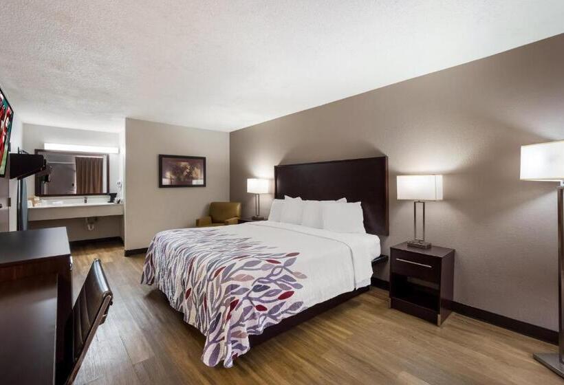 디럭스 룸 킹사이즈 침대, Red Roof Inn Columbia, Sc Airport