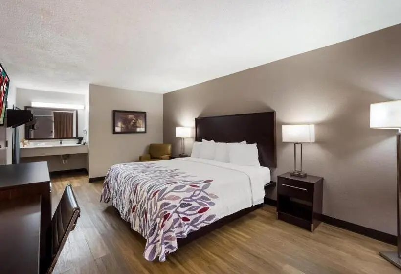 キングサイズベッドのスーペリアルーム, Red Roof Inn Columbia, Sc Airport