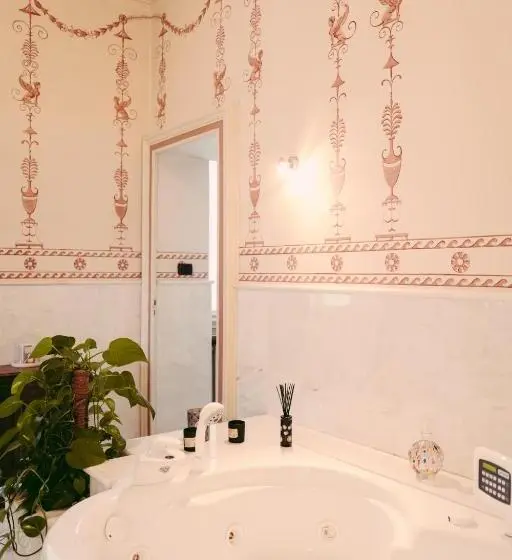 ハイドロマッサージバス付きスイート, Villa Erre  Literary B&b