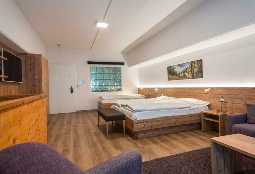 Трехместный Номер Стандарт с Видом, Zermatt Budget Rooms