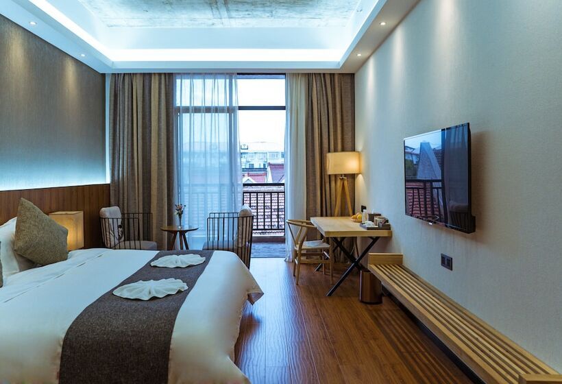 디럭스 룸, Lin Yin Art Hotel Shanghai(pudong Airport)