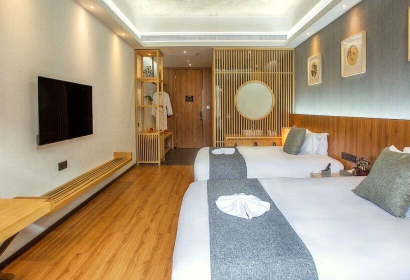 디럭스 룸, Lin Yin Art Hotel Shanghai(pudong Airport)