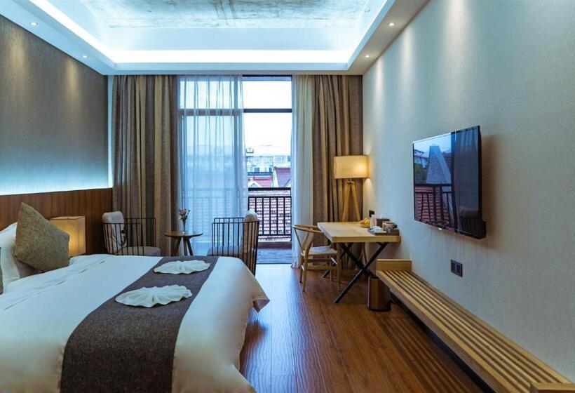 디럭스 룸, Lin Yin Art Hotel Shanghai(pudong Airport)