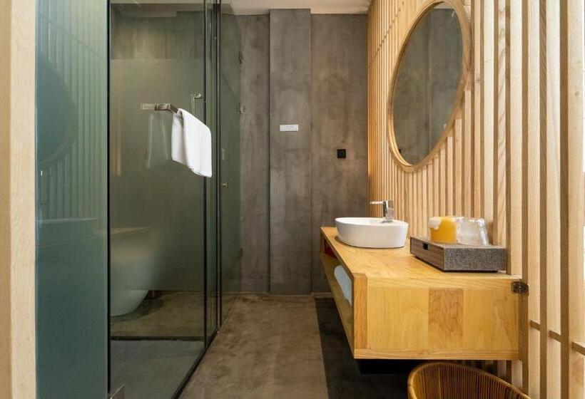 패밀리 룸 가든 전망, Lin Yin Art Hotel Shanghai(pudong Airport)