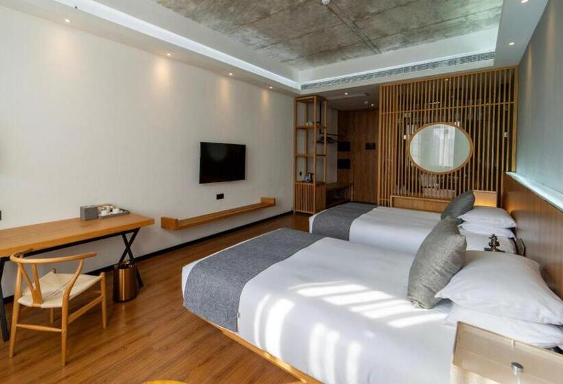 디럭스 룸, Lin Yin Art Hotel Shanghai（pudong Airport）