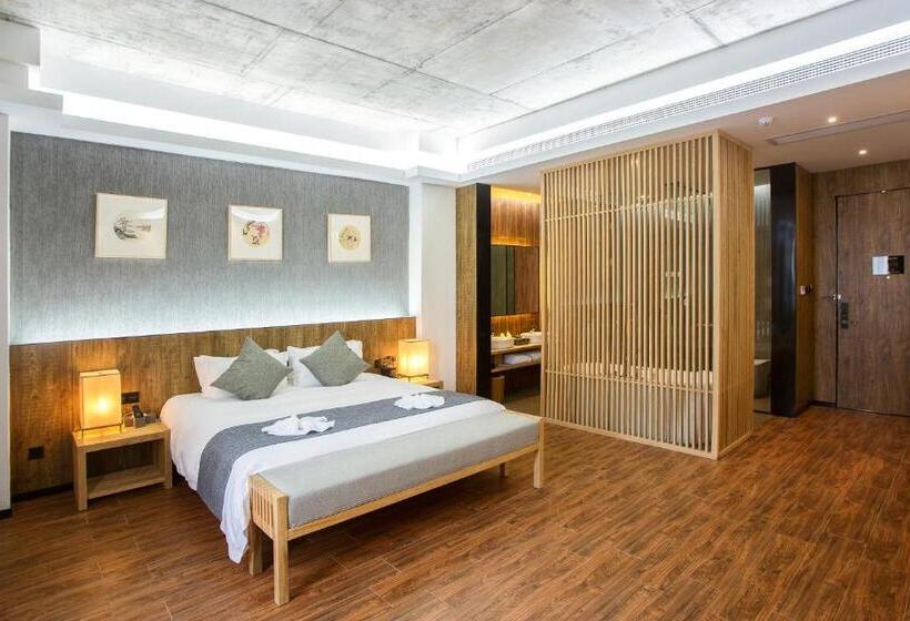 디럭스 룸, Lin Yin Art Hotel Shanghai(pudong Airport)