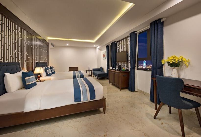 اتاق لوکس خانوادگی, Eden Ocean View Hotel Da Nang
