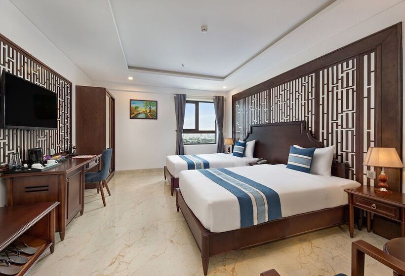 اتاق لوکس با چشمانداز شهر, Eden Ocean View Hotel Da Nang