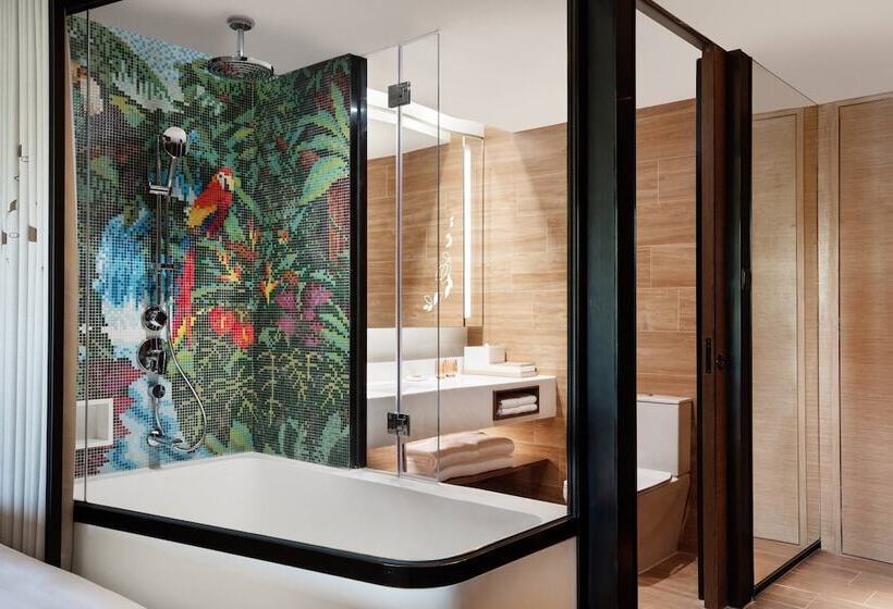 اتاق استاندارد با 2 تخت دوبل, Hong Kong Ocean Park Marriott