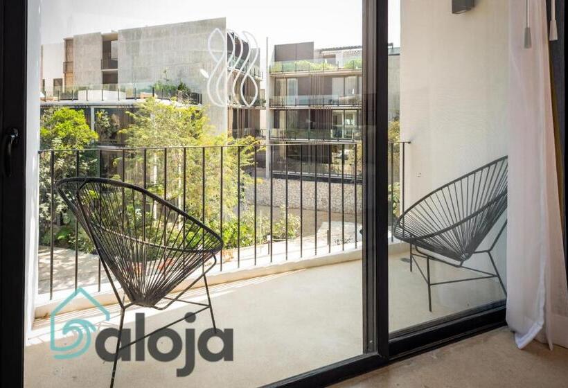 جناح جونيور مزوَّد بشرفة, Zendero Tulum & Free Beach Club